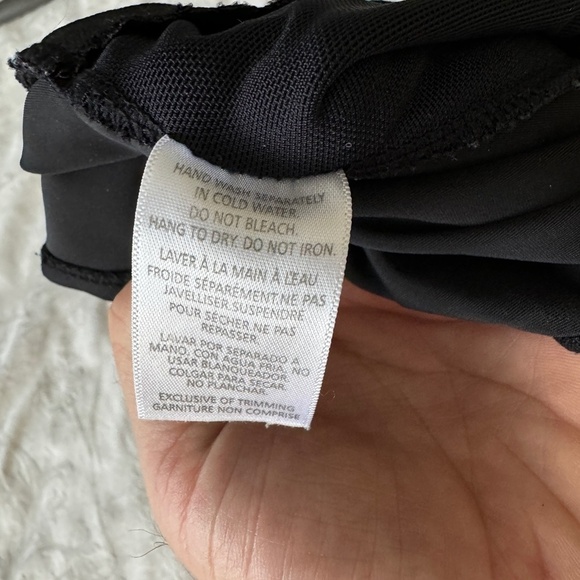 Alia Women's Black One Piece Swimsuit Size 10/30‎ Beach Vacation Bathing Suit - Picture 8 of 14